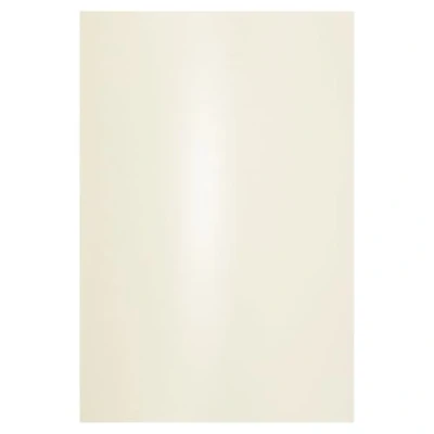Afbeelding van Netuno 20x knutselkarton parelmoer crème DIN A4 21 x 29,7 cm 250 g Aster metallic Cream gekleurd glanzend fijn karton voor uitnodigingskaarten knutselen