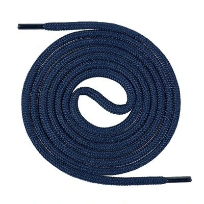 Afbeelding van Mount Swiss Ronde premium veters voor werkschoenen, wandelschoenen en trekkingschoenen polyester ø 4,5 mm zeer scheurvast kleur: donkerblauw, lengte: 110 cm.