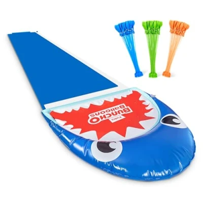 Afbeelding van Originele Bunch O Ballonnen Shark Bite Slide met 100+ Snel Vullende Zelfsluitende Water van ZURU