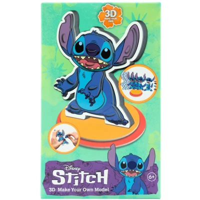Afbeelding van Stitch Maak je Eigen 3D Figuur Knutselset