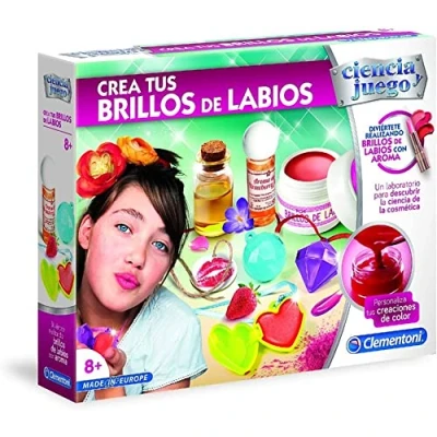 Afbeelding van Clementoni Maak je lipgloss, wetenschappelijk spel vanaf 8 jaar, speelgoed in het Spaans (55280)