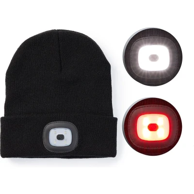 Afbeelding van Muts met led verlichting Zwart ActievandeDag Beste deals Dagdeal Dagaanbieding