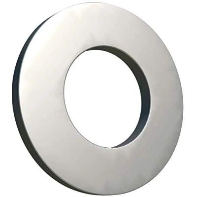 Afbeelding van M22 Platte Cent Wasmachine Gelegeerd Staal Verzinkt (Pakket van 10) Brede Ronde Metalen Stalen Ringen voor Schroeven Gecertificeerde Standart ISO 7089 DIN 125 (23mm x 39mm)
