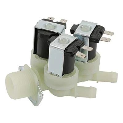Afbeelding van TopinCN elektromagnetisch ventiel, 3 weg, wateringang, N/C, AC 220 V, G3/4, elektrisch gesloten, normaal