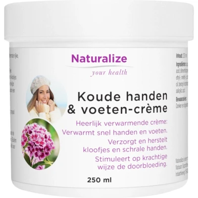 Afbeelding van Naturalize Koude handen &amp; voeten crème 250ML