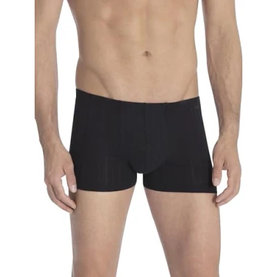 Afbeelding van Calida Herenslips Pure and Style Boxer Brief 26786 Zwart katoen Small Heren