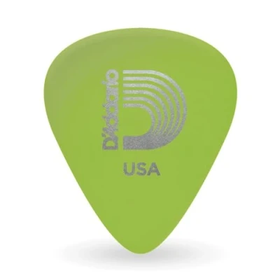 Afbeelding van D&#039;Addario Cellu Glo Picks 1,25mm x heavy 10 pakket, neon groen, 1CCG7 Plectrum set