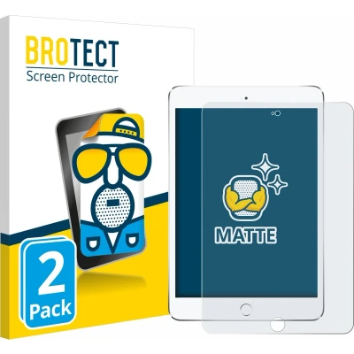 Afbeelding van BROTECT (2 Stuks) Antireflecterende Beschermfolie voor Apple iPad Mini 4 2015 Anti Glare Screen Protector, Mat, Ontspiegelend