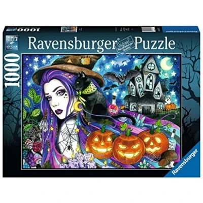 Afbeelding van Ravensburger puzzel Halloween Legpuzzel 1000 stukjes
