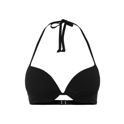 Afbeelding van Buffalo Bikinitop, Dames, Maat: 44xD, Schwarz