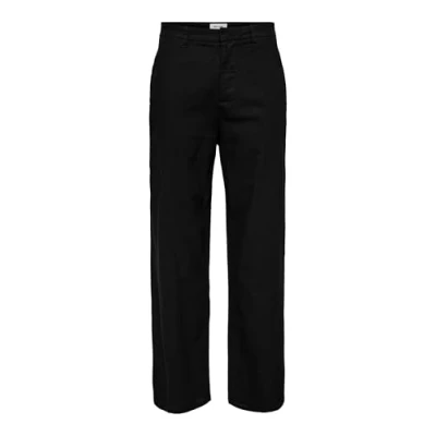 Afbeelding van Only &amp; Sons Onsbob Loose PANT Broek, Heren, Maat: 29x30, Black