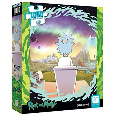 Afbeelding van Rick &amp; Morty: Shy Pooper Puzzel 1000 Stukjes