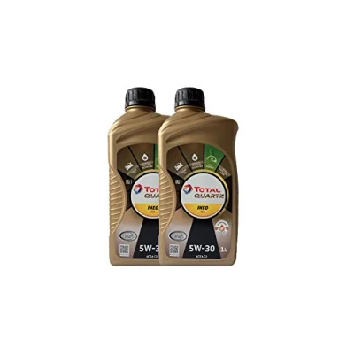 Afbeelding van 2x motorolie Total Quartz Ineo ECS 5W 30 1L