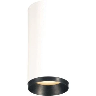 Afbeelding van Slv numinos cl phase m indoor led plafondopbouwlamp wit zwart 3000 k 36 1004231