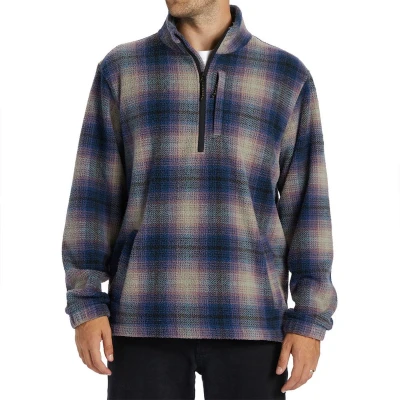 Afbeelding van Billabong Boundary Halve Rits Sweatshirt Blauw M Man