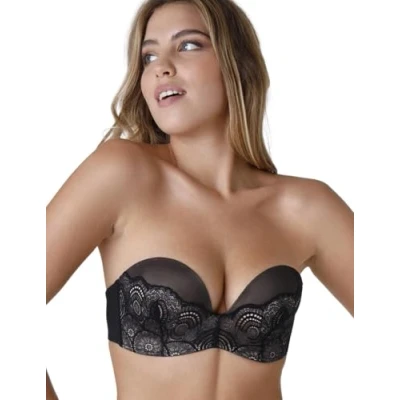 Afbeelding van Wonderbra Refined Glamour Ultimate Strapless Bra Zwart B 75 Dames