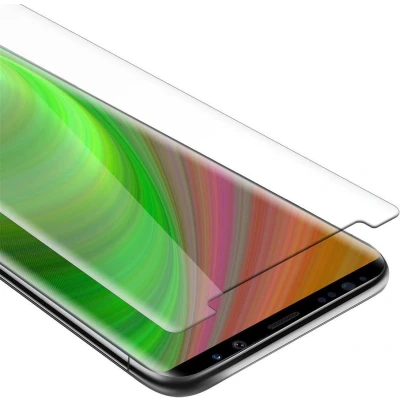 Afbeelding van Cadorabo Screenprotector geschikt voor Samsung Galaxy NOTE 8 in KRISTALHELDER Tempered Display Pantser Film