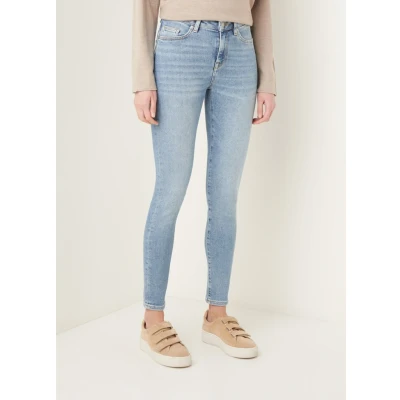 Afbeelding van Selected Femme Dames SLFSOPHIA MW Skinny MID U NOOS Jeans, Medium blue Denim, 30/32, blauw (medium denim), Eén maat