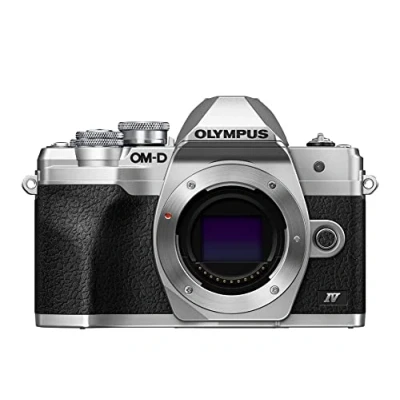 Afbeelding van Olympus OM D E M10 Mark IV Systeemcamera Body Zilver