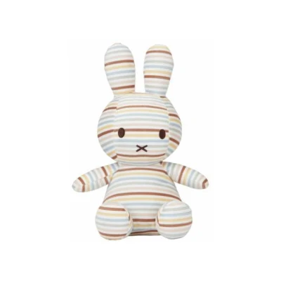 Afbeelding van Tiamo Nijntje Knuffel Vintage Sunny Stripes All Over 25cm