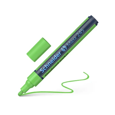 Afbeelding van 10x Marker Schneider Maxx 245 groen