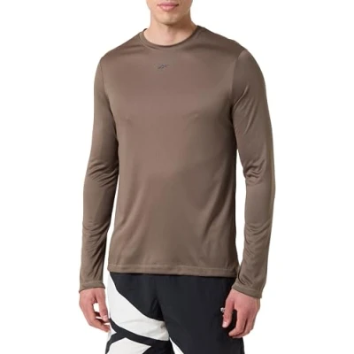 Afbeelding van Reebok Longsleeve, Heren, Maat: Medium, Army green