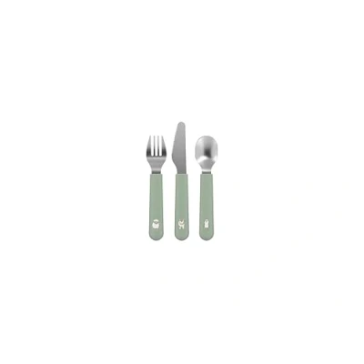 Afbeelding van Mepal Mio Bestekset 3 delig Little Farm Print Bestek