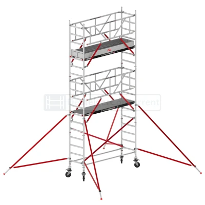 Afbeelding van Rolsteiger Altrex RS TOWER 51 SafeQuick L185xB75cm 6.20m werkhoogte Fiber Deck platformen