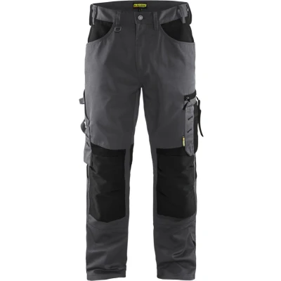 Afbeelding van Blaklader Werkbroek zonder spijkerzakken 1556 1860 Medium Grijs/Zwart