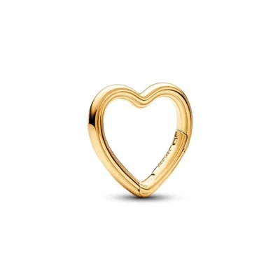 Afbeelding van Pandora Me 760081C00 Link Heart Openable zilver goudkleurig