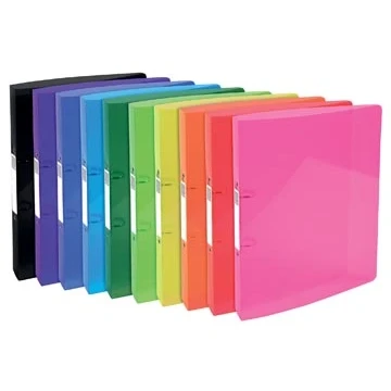 Afbeelding van Exacompta Iderama Ringmap, Voor Ft A4, Uit Pp Met Softcover, 2 Ringen Van 30 Mm, Geassorteerde Kleuren Ringmap