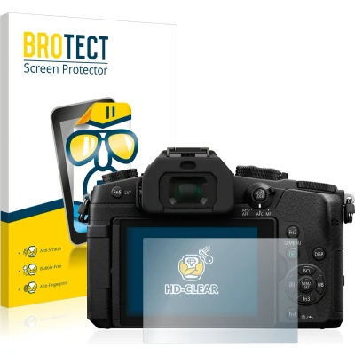 Afbeelding van BROTECT (2 Stuks) Schermbeschermer voor Panasonic Lumix DMC G81 Screen Protector Transparant
