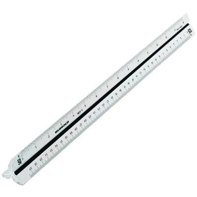 Afbeelding van RUMOLD Schaalstok 3 Kantig 150/30 30 cm