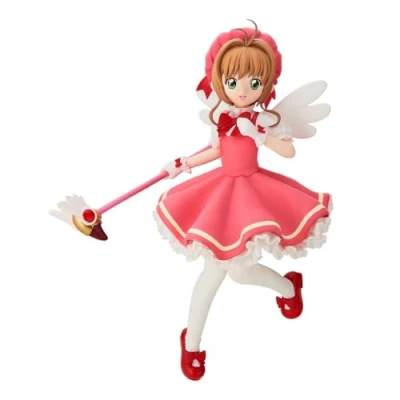 Afbeelding van Banpresto Kinomoto Sakura Cardcaptor Clow Card actiefiguur, 20 cm, BP28647P, meerkleurig, verzamelfiguur, optimaal voor anime fans