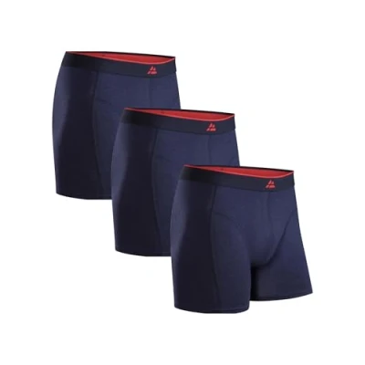 Afbeelding van Danish Endurance 3 PACK Onderbroeken, Heren, Maat: Medium, Navy blue