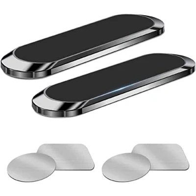 Afbeelding van YGKJ Mobiele telefoonhouder voor de auto, magnetisch, universeel, magneet, autohouder, compatibel met iPhone 13 12 11 Pro XS MAX XR X 8 Plus 7 Plus, Galaxy S10 S10+ / S9 S9+ en meer, donkergrijs