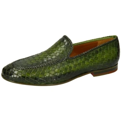 Afbeelding van Melvin &amp; Hamilton loafers heren clive 22, groen, 43 EU