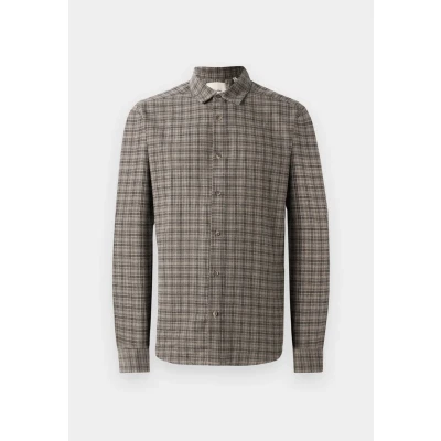 Afbeelding van Only &amp; Sons Onsgudmund Checked Shirt Overhemd, Heren, Maat: XS, Walnut