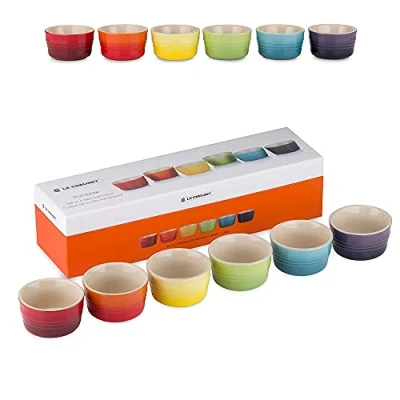 Afbeelding van Le Creuset Ramekins Rainbow ø 8 cm / 100 ml 6 Stuks