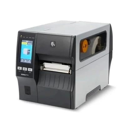 Afbeelding van Zebra Thermische printer ZT411 203 dpi met snijder (203 dpi), Labelprinter, Zwart, Grijs