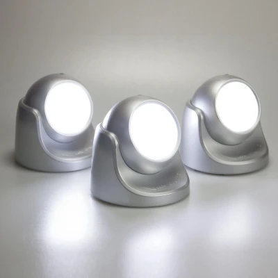 Afbeelding van Quintezz WML300 Draadloze LED lampen beweging sensor 3 Stuks