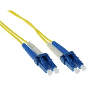 Afbeelding van ACT RL9912 Glasvezel Patchkabel Duplex LSZH Singlemode LC/LC 9/125µm OS2 12 meter