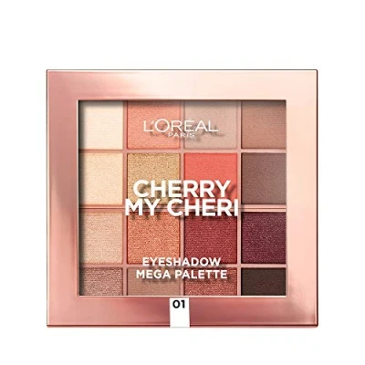 Afbeelding van L&#039;Oréal Mega Oogschaduw Palette 01 Cherry My Cheri