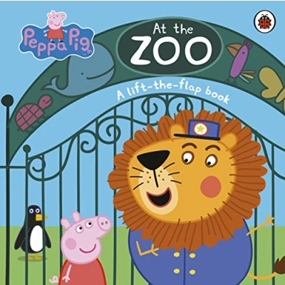 Afbeelding van Peppa Pig: At the Zoo : A Lift Flap Book