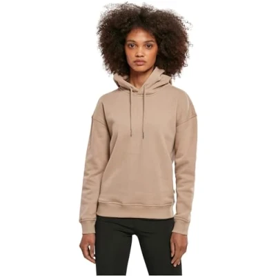 Afbeelding van Urban Classics Hoodie, Dames, Maat: 4XL, Softtaupe