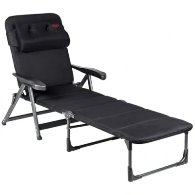 Afbeelding van Crespo Zit Ligstoel Ap 233 Air deluxe Zwart Kleur 80