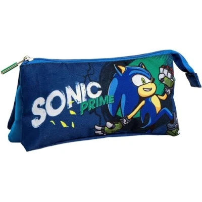 Afbeelding van Schoolpennenzak Sonic Licht Blauw