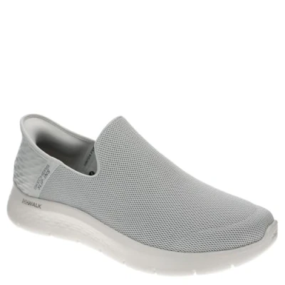 Afbeelding van Skechers Gowalk Flex handenvrije slip in sportieve instappers, casual wandelschoenen voor heren, Lichtgrijs, 42 EU