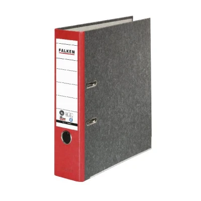 Afbeelding van Ordner hfb recycled A4 8cm rood per 20