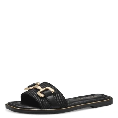 Afbeelding van Tamaris Muiltjes, Dames, Maat: 36, Black Textiel/ synthetisch